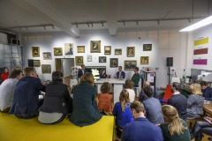 Nederland, Den Haag, 21-11-2019Van Oort en van Oort en de Public Affairs Academie organiseren de Nacht van de Lobbyist in het Gemeentemuseum Kunstmuseum in Den Haag